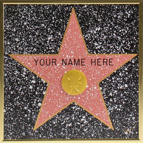 custom hollywood walk of fame star|walk of fame star name generator.